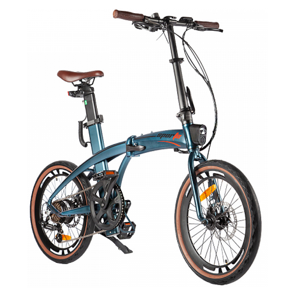 Велогибрид Sporto синий 3