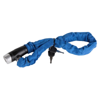 Замок велосипедный 6*1000 mm ключ 1/12 GK105.206