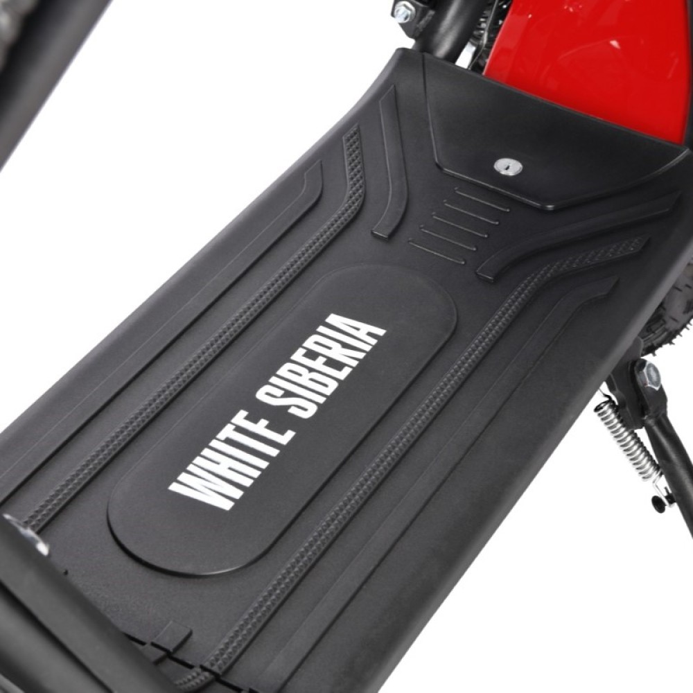 Электроскутер CityCoco WHITE SIBERIA MINI R 2.0 1200W (2022) RED 12