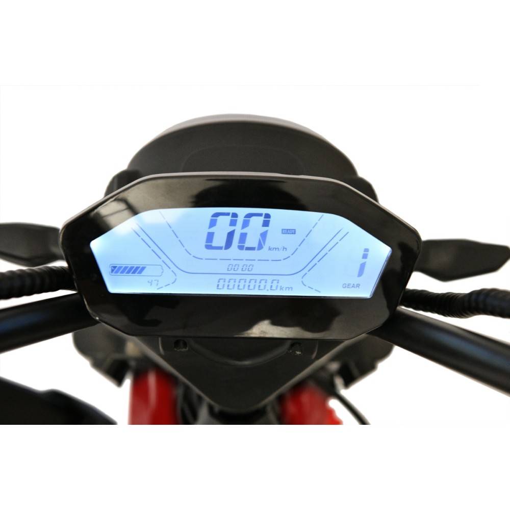 Электроскутер CityCoco WHITE SIBERIA MINI R 2.0 1200W (2022) RED 22