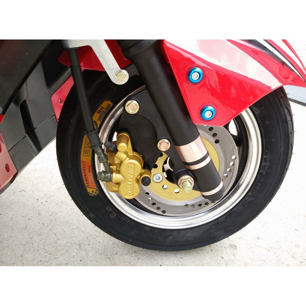 Электроскутер GreenCamel Трофи, 60V 1500W R10 Красный 10