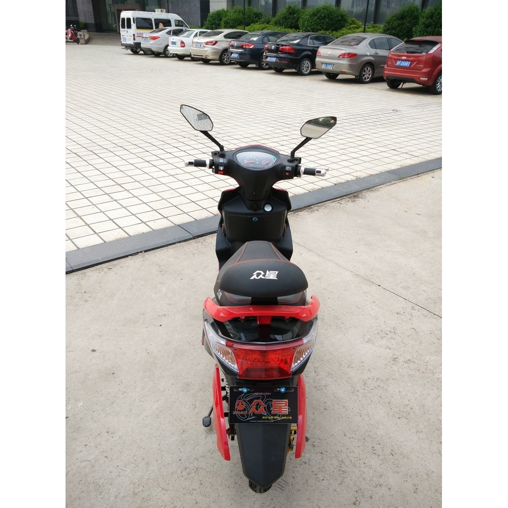 Электроскутер GreenCamel Трофи, 60V 1500W R10 Красный 11