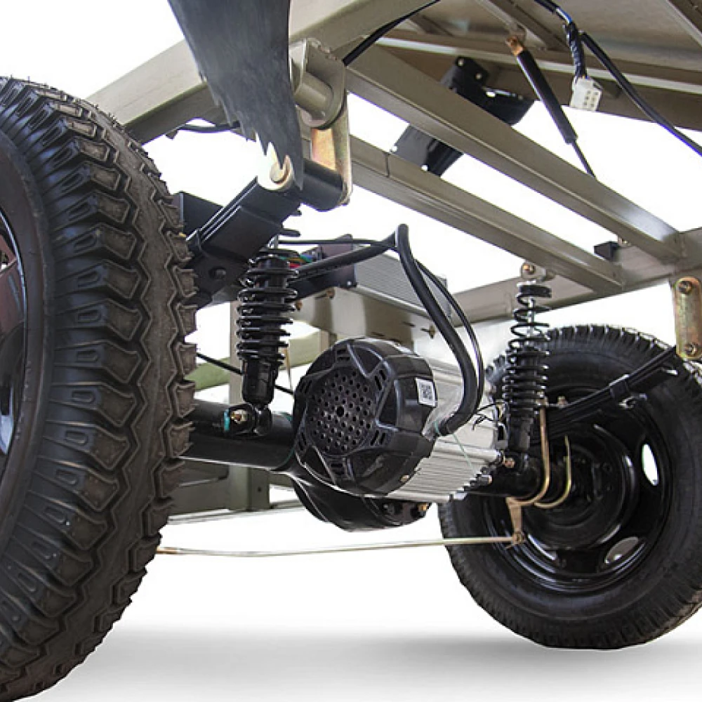 Грузовой электротрицикл Rutrike D4 NEXT 1800 60V1200W с краном для поднятия грузов 8