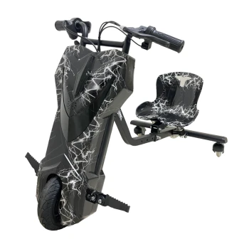 Электросамокат дрифткар черная молния