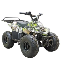 Электроквадроцикл GreenCamel Гоби K51 (36V 800W R7 Цепь) ножной тормоз Зеленый